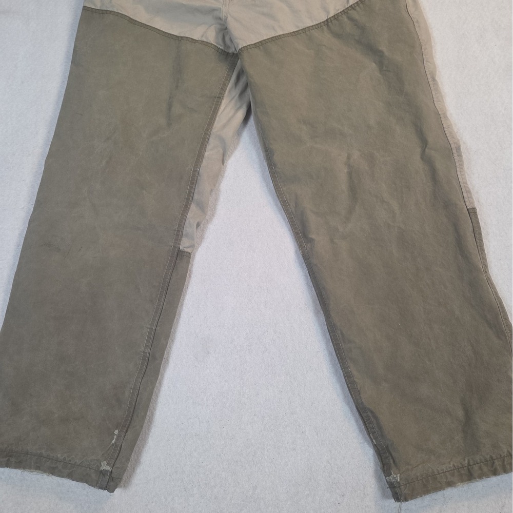Vintage CC Filson Hunting Pants 34x30 Style 1457 Made In USA Waxed Cloth Brush - Picture 5 of 14